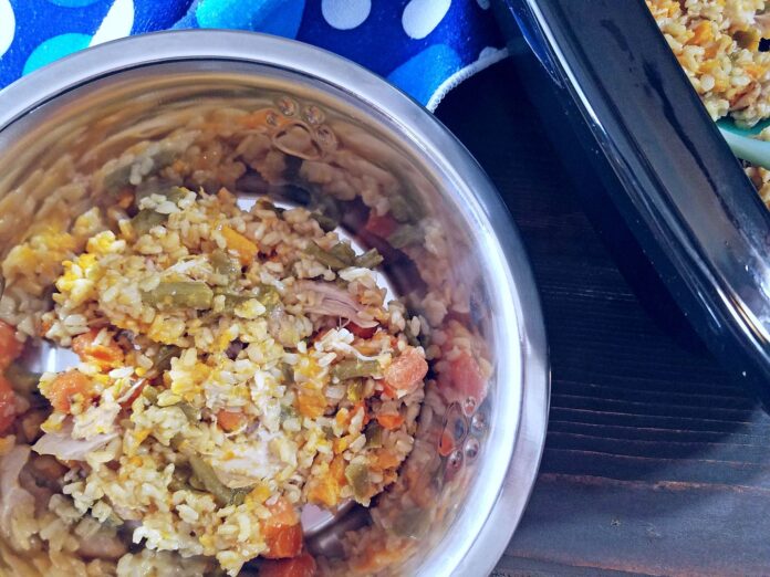 Lucky and Rippy's Favorite Dog Food Recipe