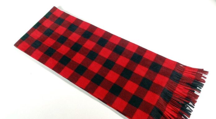 The Ultimate Guide to Styling Your Red Buffalo Plaid Scarf: A Timeless Fashion Statement Buffalo Plaid Scarf